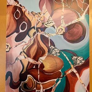 Colorful Joy- an 8 by 10 print of my painting